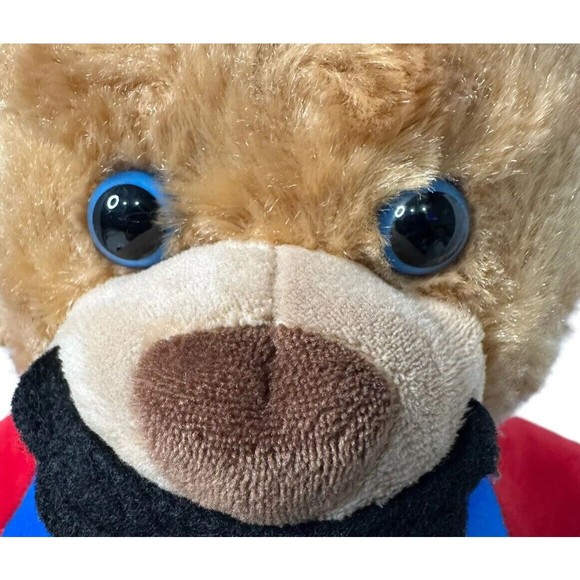 Build A Bear 18" Nintendo Super Mario Bros. Teddy Bear Plush 2017 Stuffed Animal - Picture 3 of 10